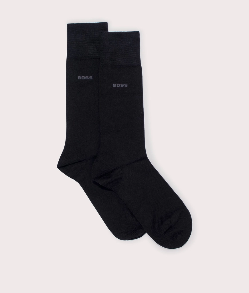 Hugo Boss Mens 2 Pack Bamboo Socks